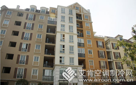 美的空气能精品工程之南京锦绣华城